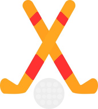 Hokey sopası vektör çizim