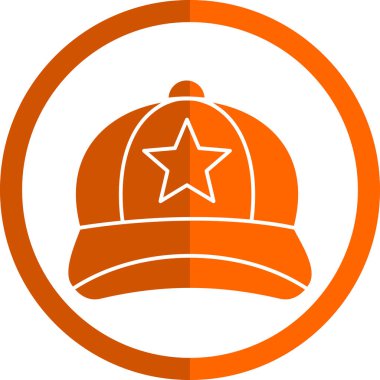 Kask simgesi vektör illüstrasyonu