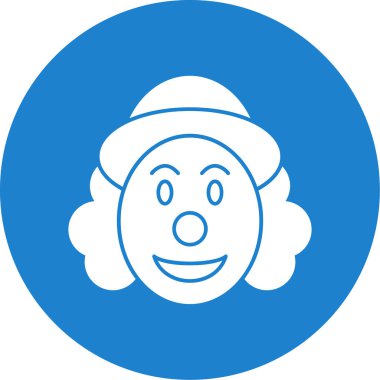 Sevimli bebek kafası ikonu. vektör çizimi tasarımı