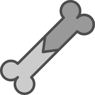 vektör kemik simgesi çizimi 