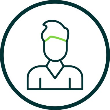 İş ve finans simgesinin vektör illüstrasyonu