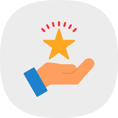 El simgesinin vektör illüstrasyonu 