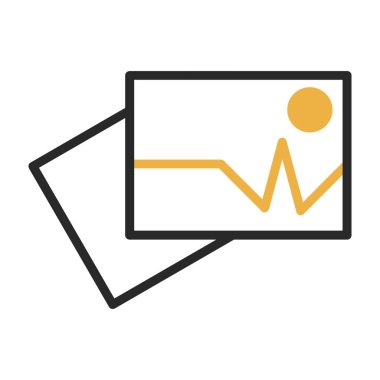 İş ve finans ikonu. vektör illüstrasyonu