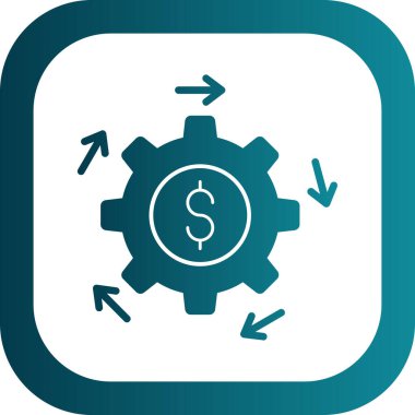 Web ve mobil uygulama tasarımınız için para simgesi, dolar logosu konsepti 