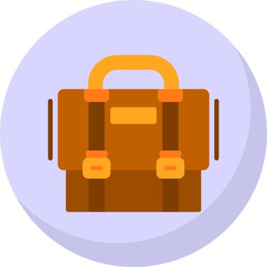  Evrak Çantası'nı web simge vektör çizim 