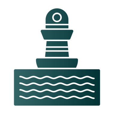 Simge vektör çizim şamandıra 