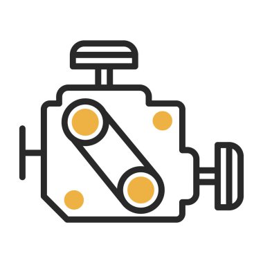 benzin pompası simgesi, satır ve biçim