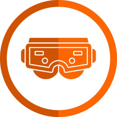 Sanal gözlük. Web simgesi