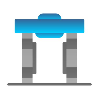 ağırlık kaldırma ekipmanları vektör illüstrasyon tasarımı