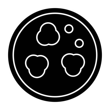 Yemek. Web simgesi basit illüstrasyon