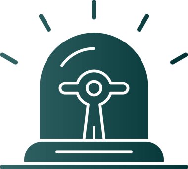 Bir araba simgesinin vektör illüstrasyonu