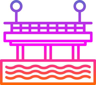 Lunapark simgesi taslak biçiminde