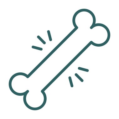 vektör kemik simgesi çizimi 