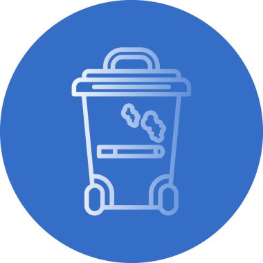 Çöp kutusu çizim simgesi