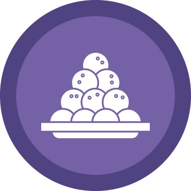 Köfteli kase, vektör çizimi 