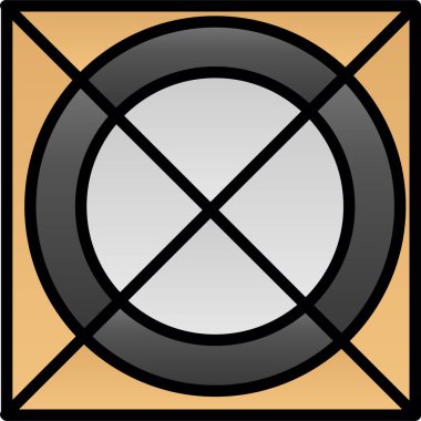 Vektör resimli simge - bir arkaplanda