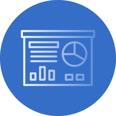 Sunuyu web simgesi, vektör çizim 