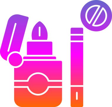 Hiç Sigara İçilmez işareti, vektör çizim 