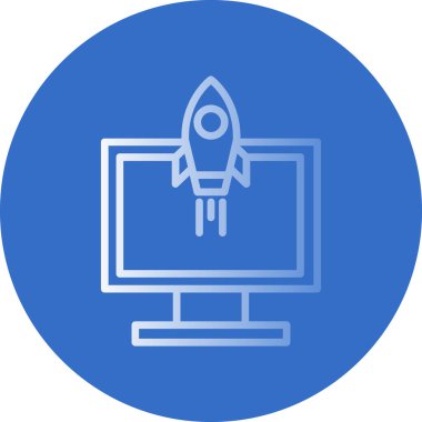 Web simgesi vektör illüstrasyonu