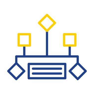 seo modern simgesinin vektör illüstrasyonu