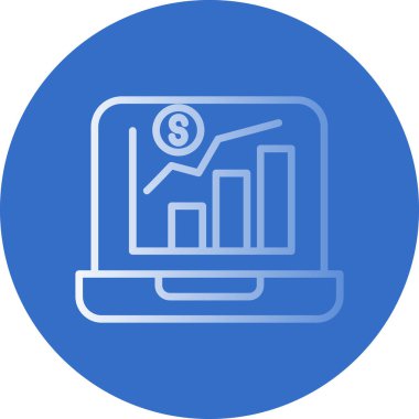 Dolar simgesi vektör illüstrasyonu