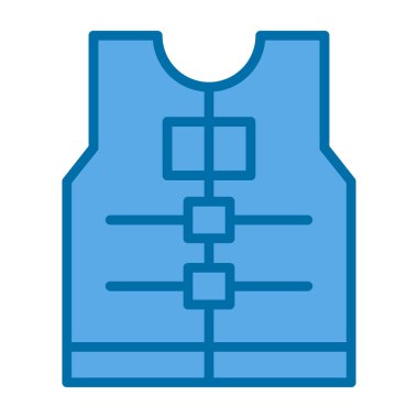 yelek simgesi, vektör biçimi