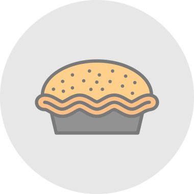 pasta simge vektör çizim  