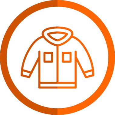 Suit simgesinin vektör çizimi