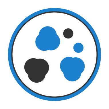 köpek simgesi vektör illüstrasyonu