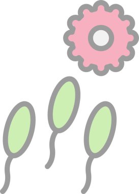 Sperm vektör illüstrasyon