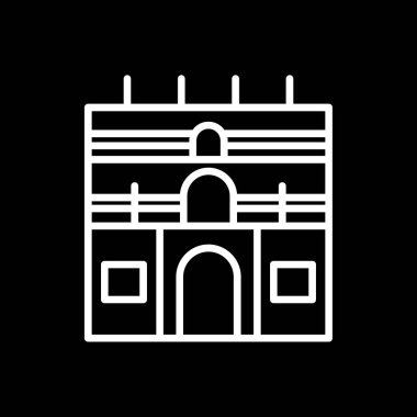 Takvim simgesi vektör illüstrasyonu