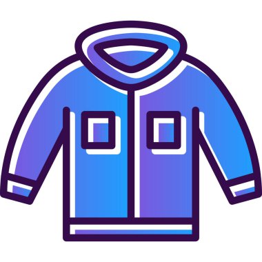 Suit simgesinin vektör çizimi