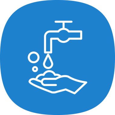 tap. Web simgesi basit illüstrasyon