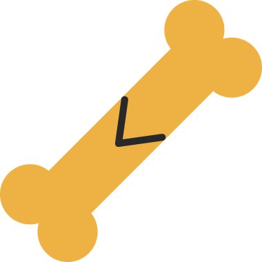 vektör kemik simgesi çizimi 