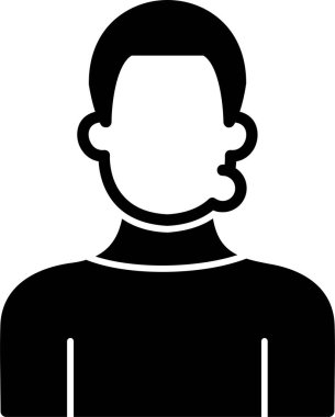 avatar avatar erkek simgesi ana hatlar biçiminde