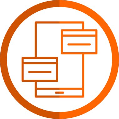 Bilgisayar klasörü. Web simgesi basit tasarım