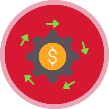 Web ve mobil uygulama tasarımınız için para simgesi, dolar logosu konsepti 