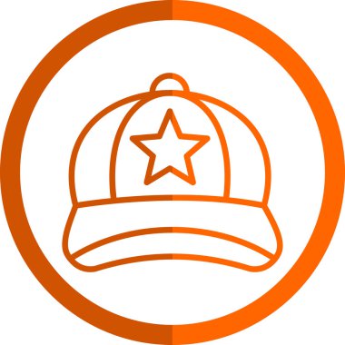 Kask simgesi vektör illüstrasyonu