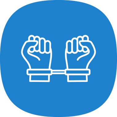 Bir insan elinin vektör çizimi