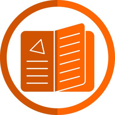 menü düz simgesi, vektör illüstrasyonu