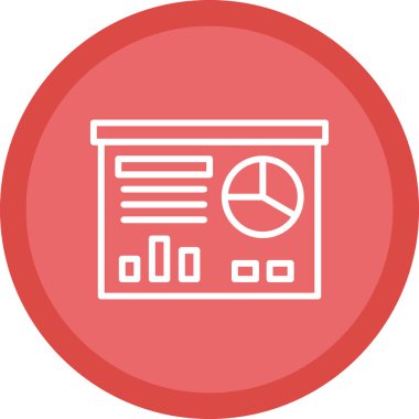 Sunuyu web simgesi, vektör çizim 