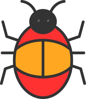 hata düzlüğü simgesi, vektör illüstrasyonu