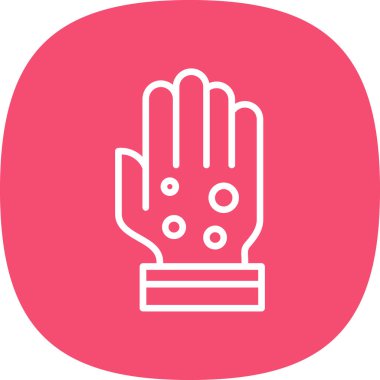 Modern simgenin vektör illüstrasyonu