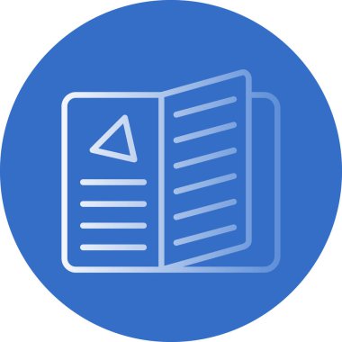 menü düz simgesi, vektör illüstrasyonu