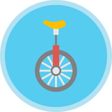 Bisiklet. Web simgesi basit illüstrasyon