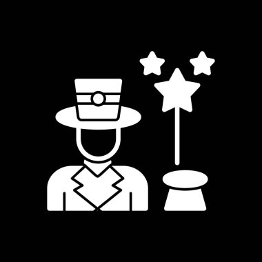 Şapkalı bir adamın vektör çizimi