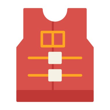 yelek simgesi, vektör biçimi