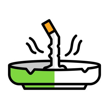 Küllük. Web simgesi basit illüstrasyon