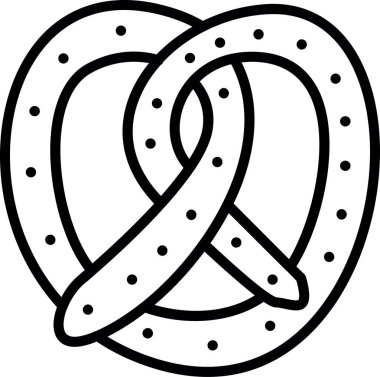 Bir düğümün vektör illüstrasyonu