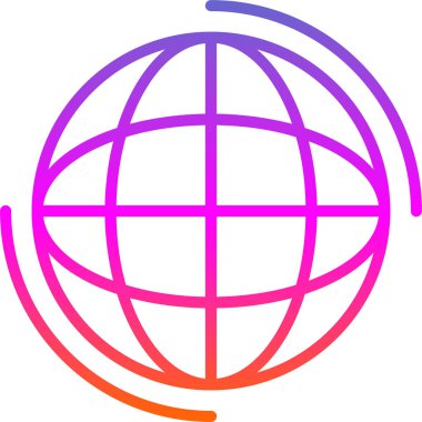 Genel Web simgesi basit tasarımı